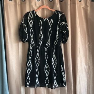 Black Blouse Dress